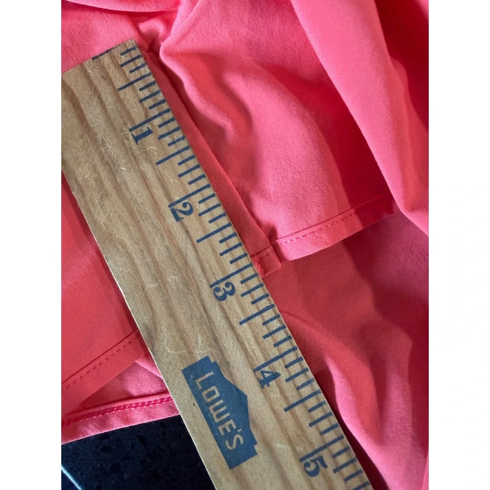 All in Motion Women Pleated Running Shorts 2 Pack Coral Pink‎ Light Blue L 10/12